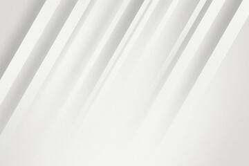 Obraz premium Abstract geometric white and gray stripes diagonal lines Background design Technology and modern concept. White and grey minimal and elegant background with subtle dust grain noise effect texture.