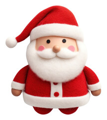 PNG Santa Claus snowman winter cute.