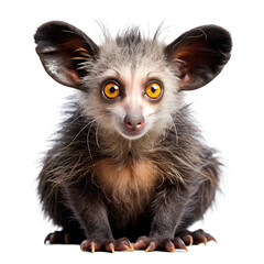 Obraz premium Aye-aye isolated on transparent background
