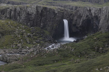 Waterfall, Fl&ouml;gufoss , Iceland