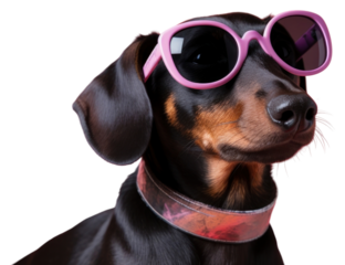 PNG Sunglasses mammal animal dog.