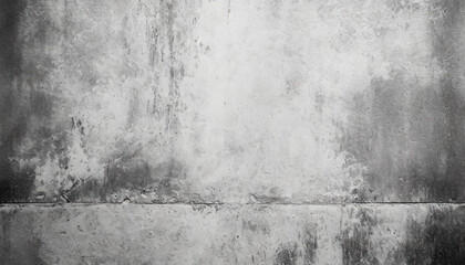 Concrete wall interior background, studio and backdrops show products. with shadow from window black and white background for text insertion and presentation product