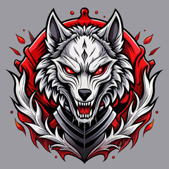wolf bloody logo
