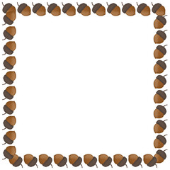 frame made of chips