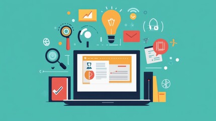 E-learning tech: online education and webinars for skill growth