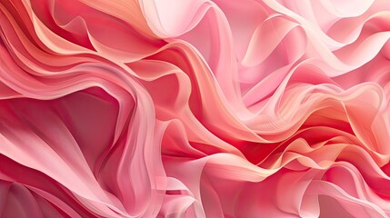 Fototapeta premium Abstract Pink and Orange Fabric Texture