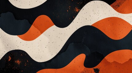 Obraz premium Abstract Wavy Pattern