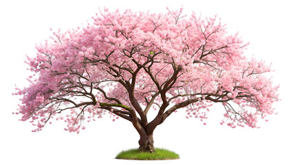 Sakura Tree Blossom Graphic - Isolated Flower Plan with Clipping Path