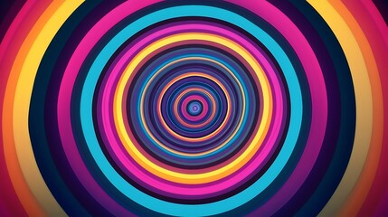 a colorful hypnotic pattern