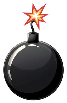 recommend clip art: PNG Explosive cartoon bomb illustration