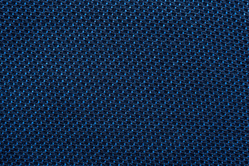 Texture of dark blue fabric for tailoring. Canvas. Textile