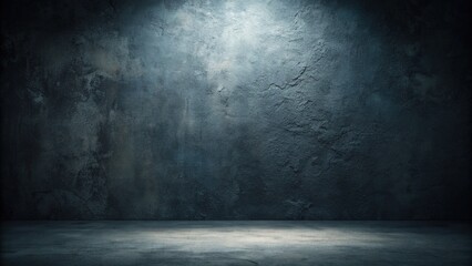 Mysterious and dramatic dark wall background with subtle texture and slight gradient effect, ideal for moody and introspective creative projects and designs.