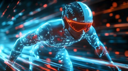 Fototapeta premium The Transformative Impact of Wearable Technology on Sports Performance and Analytics