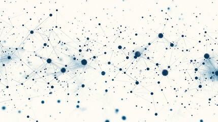 A blue background with purple and blue dots that look like stars