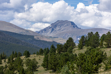 Fototapeta premium Colorado Mountain Landscapes, Nederland Colorado, Rollinsville, Mountain Towns