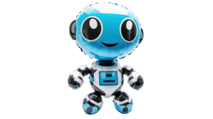 Robot Balloon - Balloon featuring a fun robot design