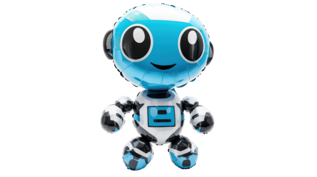 Robot Balloon - Balloon featuring a fun robot design