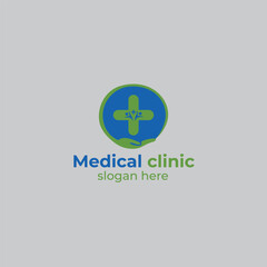 medical logo design template