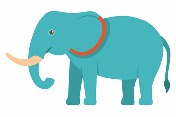 Fototapeta premium An Elephant vector art illustration