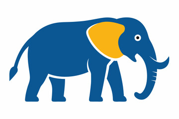 Fototapeta premium An Elephant vector art illustration