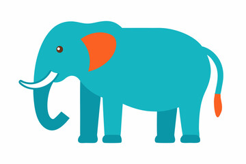 Fototapeta premium An Elephant vector art illustration