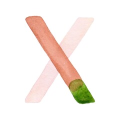Handcrafted watercolor 