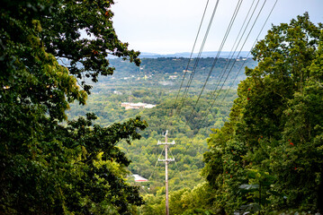 View of downtown Chattanooga TN