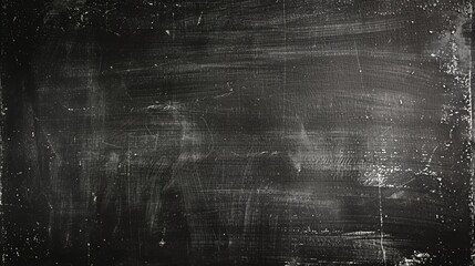A blank chalkboard surface, ready for writing or drawing.