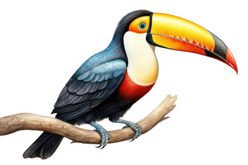 Fototapeta premium PNG Toco toucan bird animal beak.