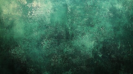 Fototapeta premium Emerald Dreamscape: A captivating abstract texture, a swirling symphony of emerald hues and subtle textures, evokes the mystique of a hidden world.