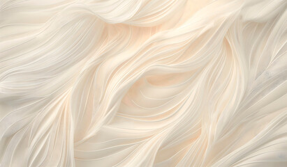 Obraz premium Elegant abstract wavy background in soft beige tones, ideal for website designs,or as a stylish backdrop in digital marketing campaigns and corporate presentations