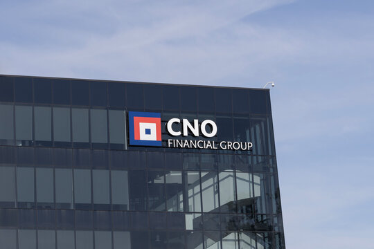 CNO Financial Group corporate headquarters. CNO Financial Group provides life and health insurance and financial services.