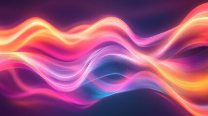 Fototapeta premium Abstract Colorful Swirling Waves