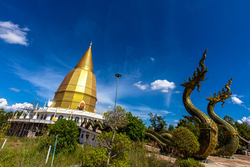 Background of religious tourist attraction, Wat Pa Dong Noi, in Noen Maprang District, Phitsanulok,...