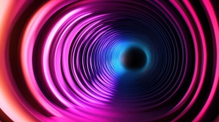 Fototapeta premium Abstract Swirling Tunnel of Light