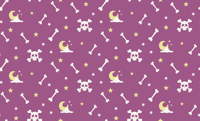 Halloween Pattern - Fun skull themed pattern for all ages in high quality that fits perfectly. See more in our profile