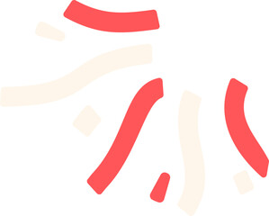 Indonesia Independence Day Confetti