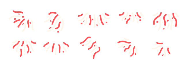 Indonesia Independence Day Confetti Set