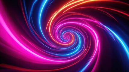 Neon Spiral