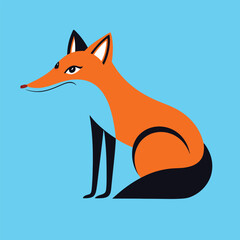 Obraz premium Vectorize Dog as a frame for decorate room.