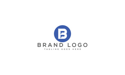 letter B logo design vector template design for brand.