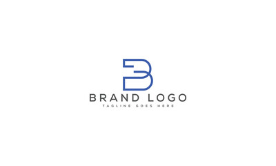 letter B logo design vector template design for brand.