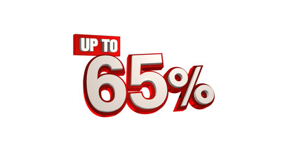 percent discount 65%