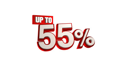 3d discount up to sign