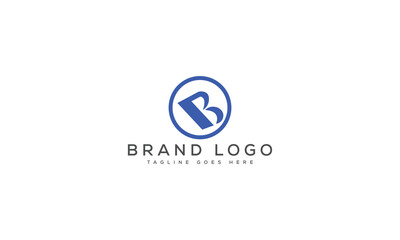 letter B logo design vector template design for brand.