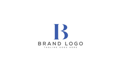 letter B logo design vector template design for brand.