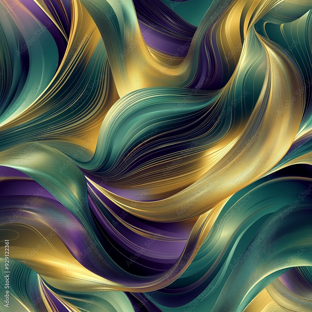 Aufkleber Versatile background vector with diverse elements, suitable for a wide range of themes and designs. Ideal for adding text, graphics, or creative overlays