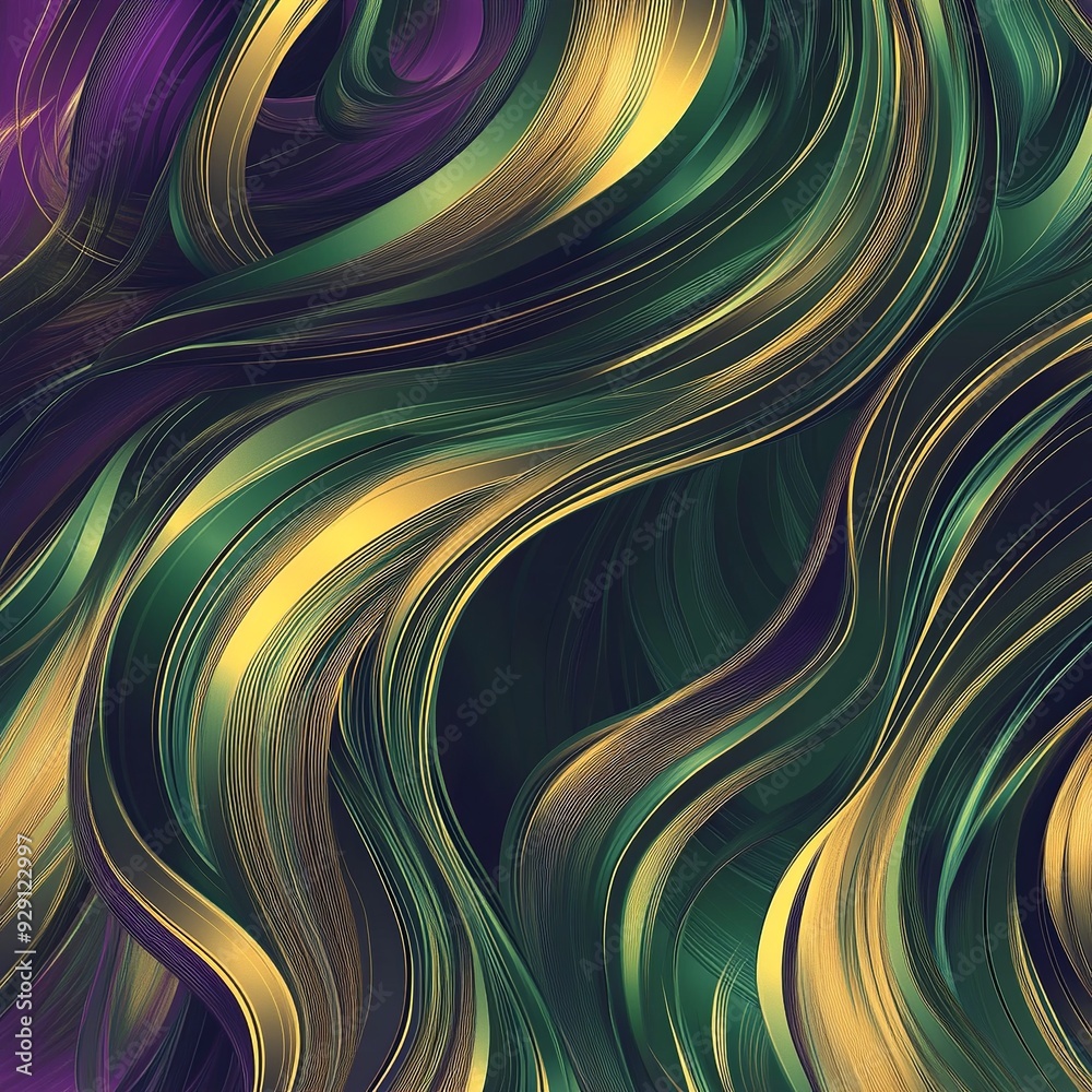 Fototapete Versatile background vector with diverse elements, suitable for a wide range of themes and designs. Ideal for adding text, graphics, or creative overlays