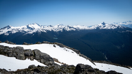 snow covered mountain