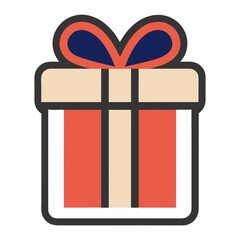 gift icon collection. vector illustration